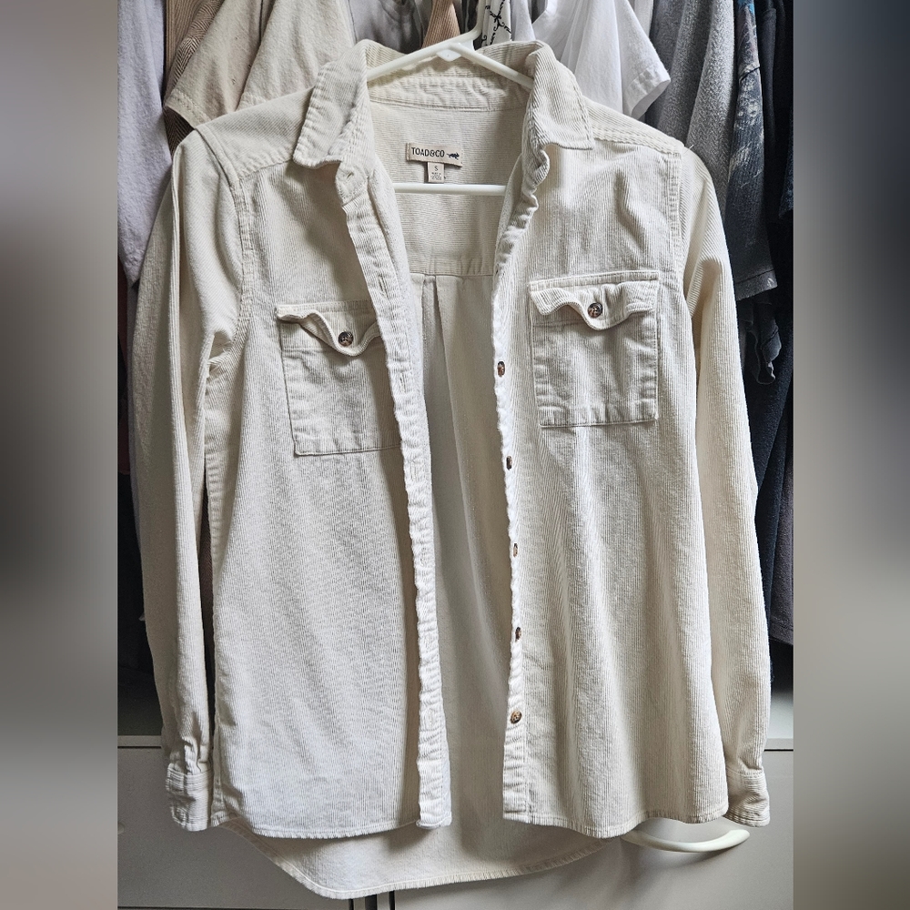 Toad&Co. Corduroy Shacket